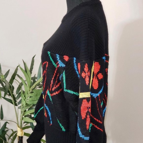Retro 1980s Spree International Dolman Sweater Siz - Picture 3 of 3